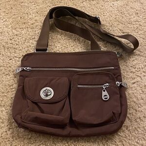 Baggallini Chocolate Brown Crossbody Bag